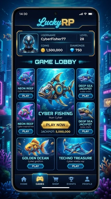 luckyrp — cuplikan layar ringkas